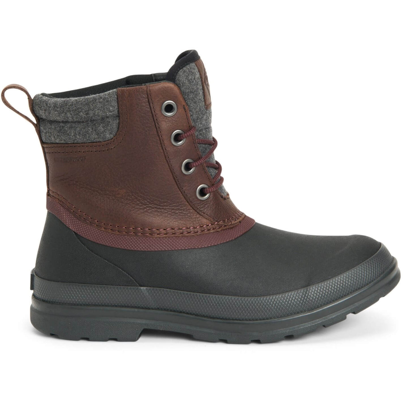 Muck Boots Originals Duck Lace Wellies Brown/Black 5#colour_brown-black