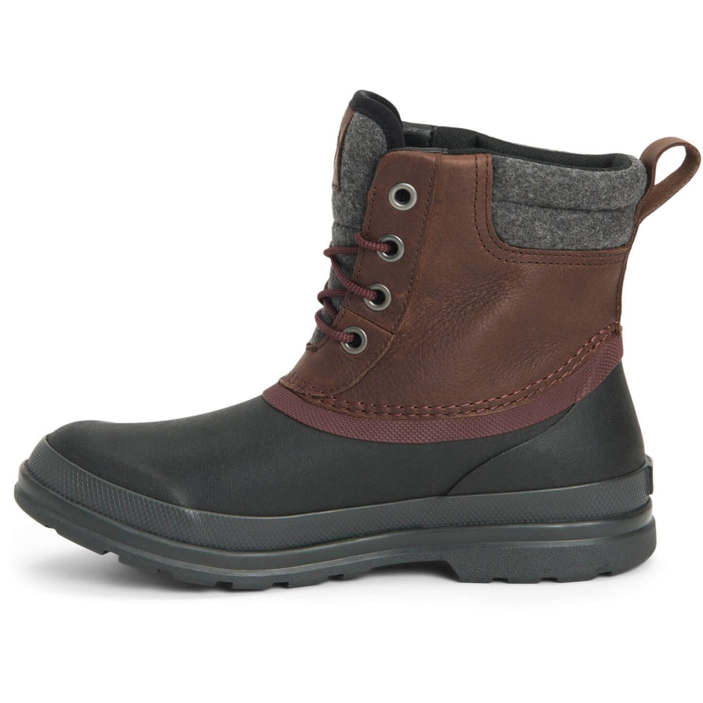 Muck Boots Originals Duck Lace Wellies Brown/Black 7#colour_brown-black