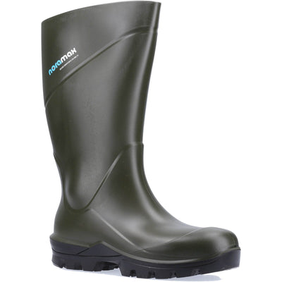 Nora Noramax Agri O4 Professional Polyurethane Boots Green/Black 1#colour_green-black