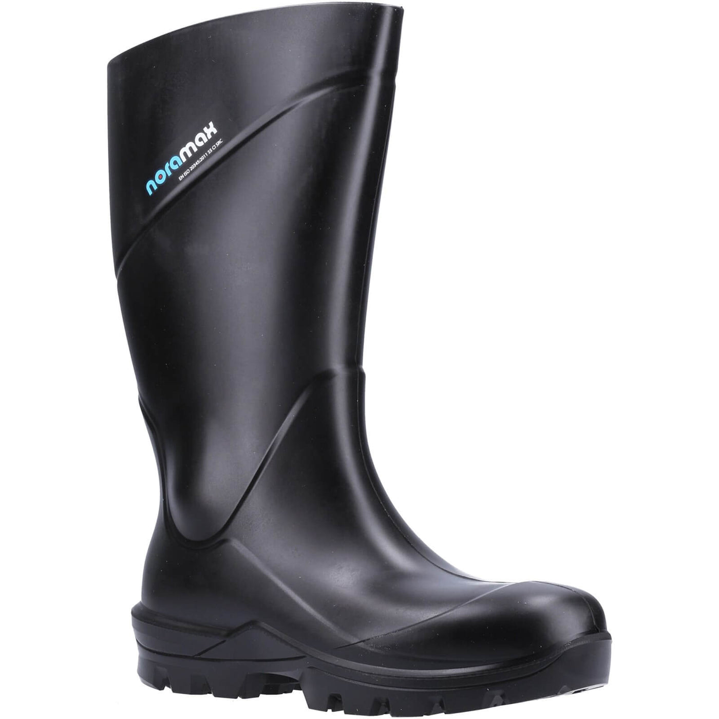 Nora Noramax Pro S5 Full Polyurethane Safety Boots Black/Black 1#colour_black-black