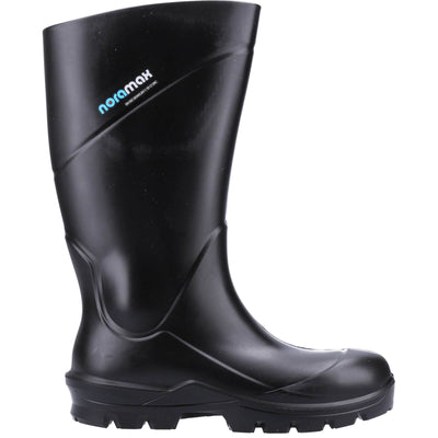 Nora Noramax Pro S5 Full Polyurethane Safety Boots Black/Black 4#colour_black-black