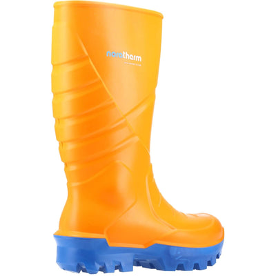 Nora Noratherm S5 Full Polyurethane Thermo Safety Boots Orange/Blue 2#colour_orange-blue
