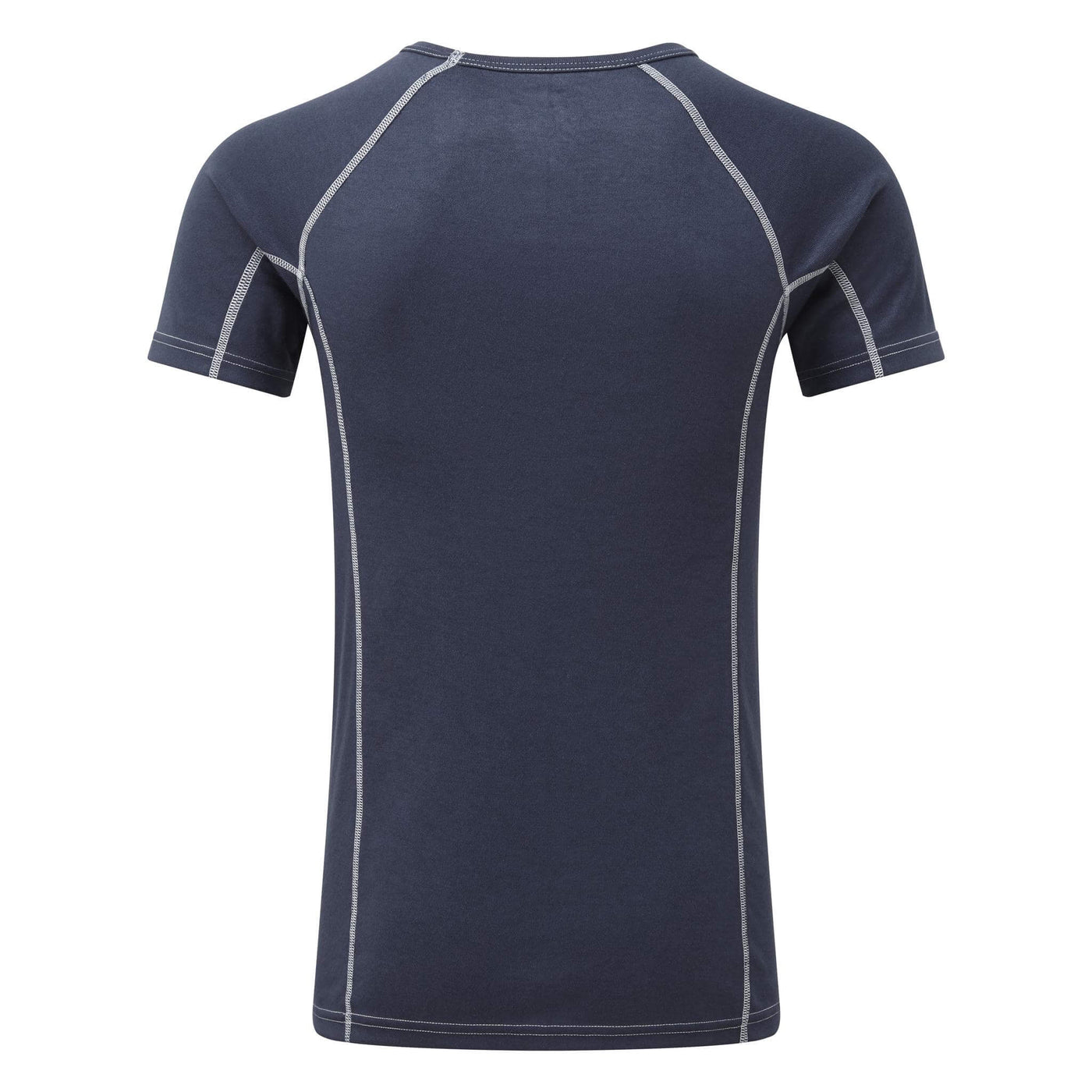 PULSAR BZ1502 Blizzard Short Sleeve Base Layer Shirt Navy Back.jpg #colour_navy
