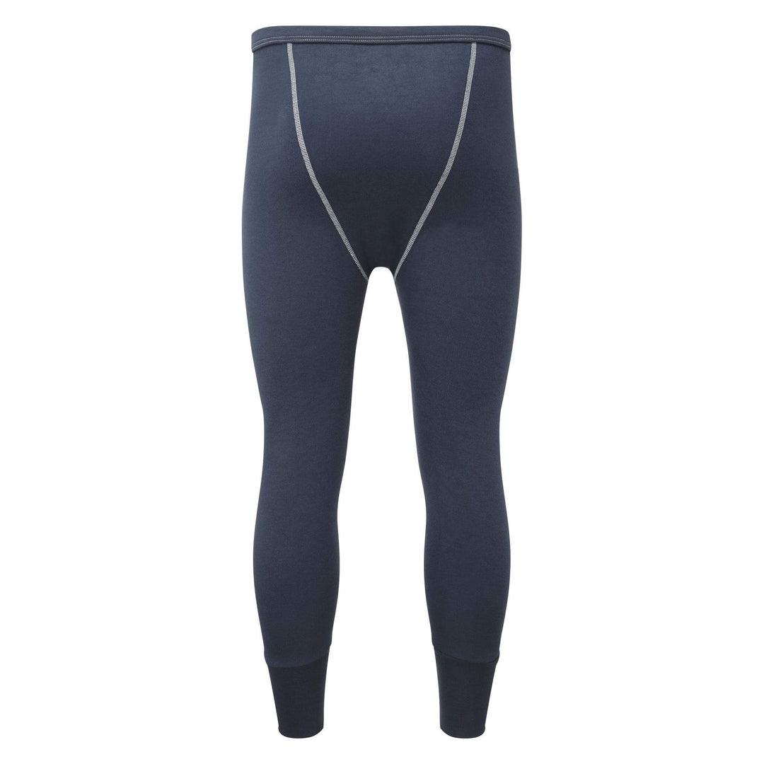 PULSAR BZ1503 Mens Blizzard Base Layer Pants Navy Back.jpg #colour_navy