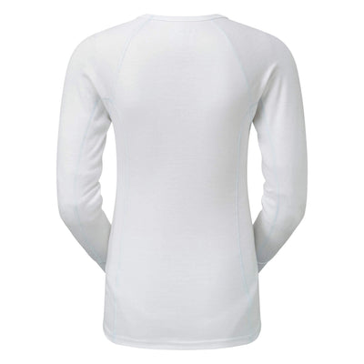 PULSAR BZ1550 Blizzard Ladies Thermal Long Sleeve Base Layer Shirt White Back.jpg #colour_white