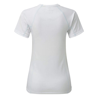 PULSAR BZ1551 Blizzard Ladies Thermal Short Sleeve Base Layer Shirt White Back.jpg #colour_white