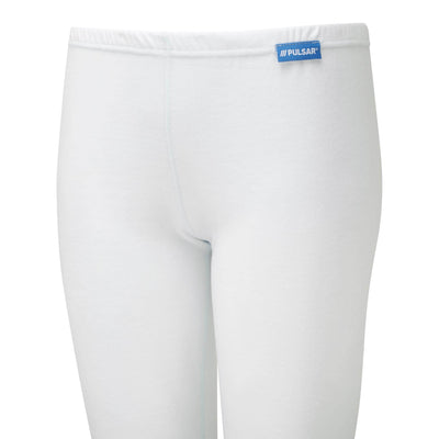 PULSAR BZ1552 Blizzard Ladies Thermal Base Layer Pants White Detail.jpg #colour_white