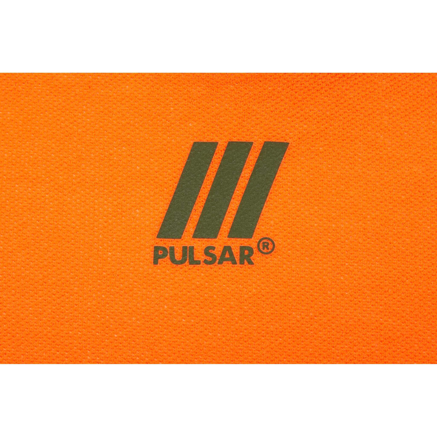 PULSAR LFE901 LIFE Mens Sustainable Polo Shirt Orange Detail Branding  #colour_orange