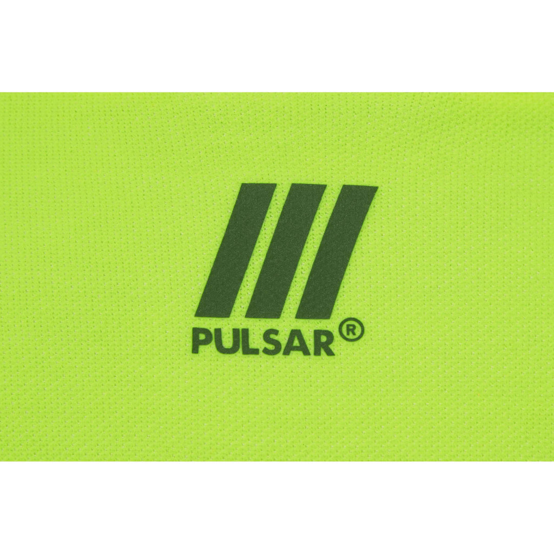 PULSAR LFE950 LIFE Ladies Sustainable Polo Shirt Yellow Detail Branding  #colour_yellow