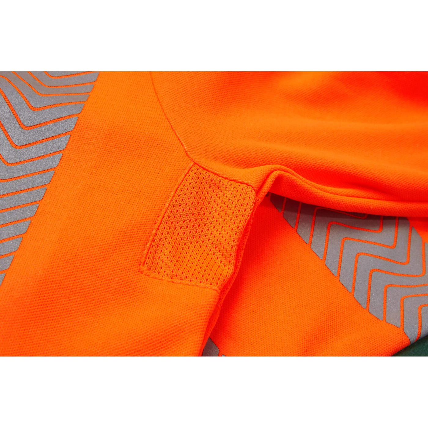 PULSAR LFE951 LIFE Ladies Sustainable Polo Shirt Orange Detail Ventilation  #colour_orange