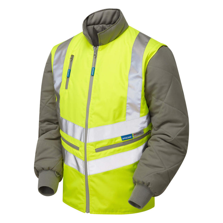 PULSAR P422 Hi Vis Interactive Body Warmer Yellow Angle.jpg #colour_yellow