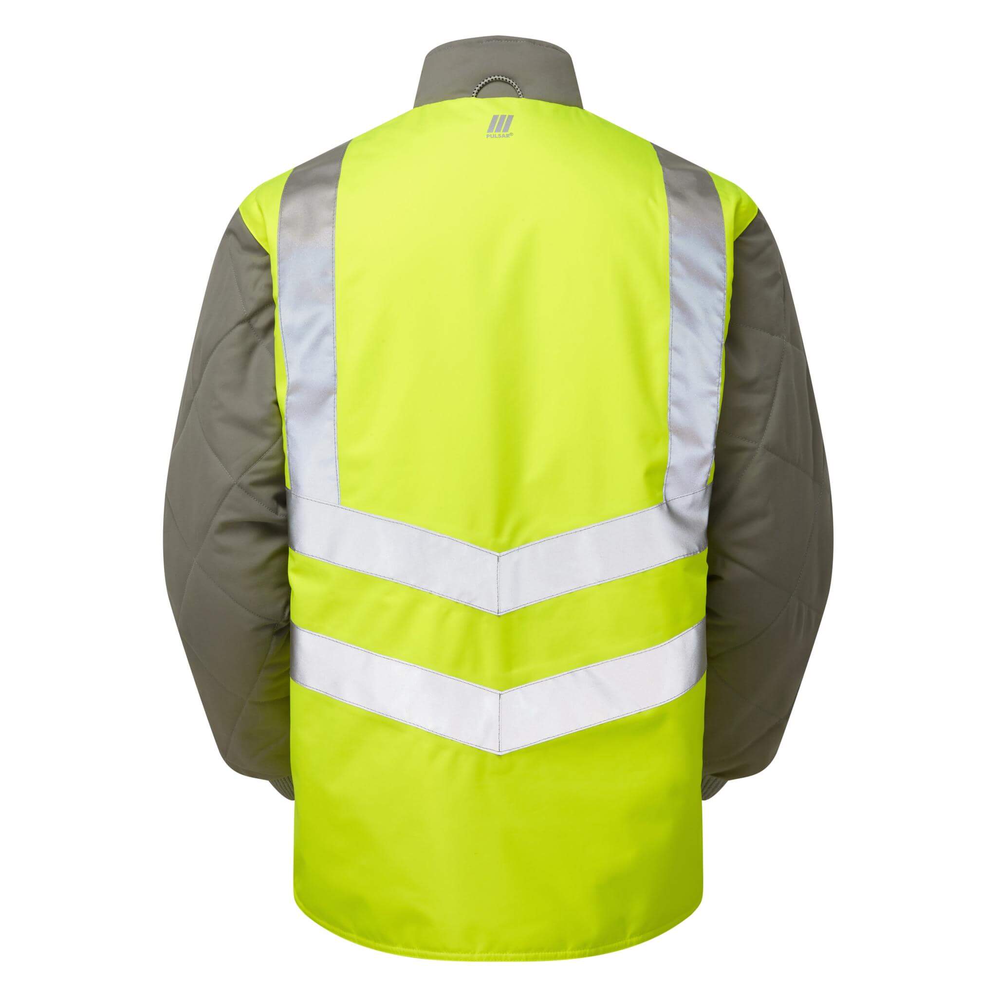 PULSAR P422 Hi Vis Interactive Body Warmer Yellow Back.jpg #colour_yellow