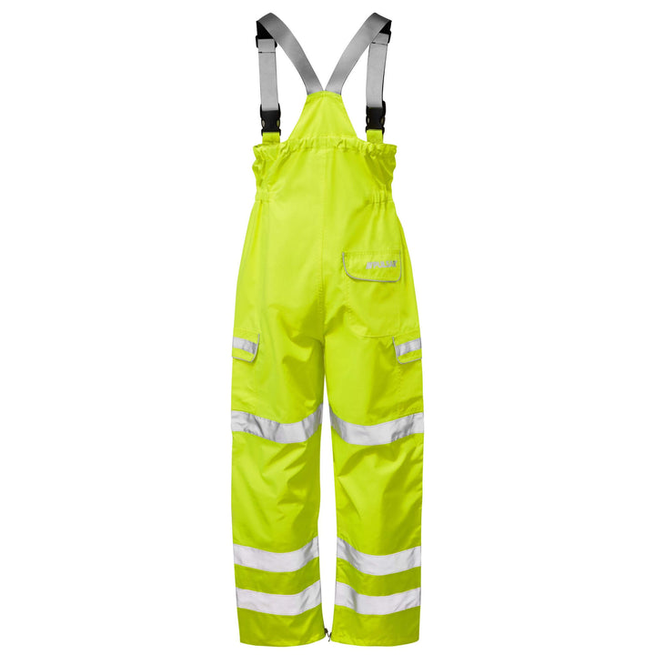 PULSAR P521 Foul Weather Bib and Brace Trousers Yellow Angle.jpg #colour_yellow