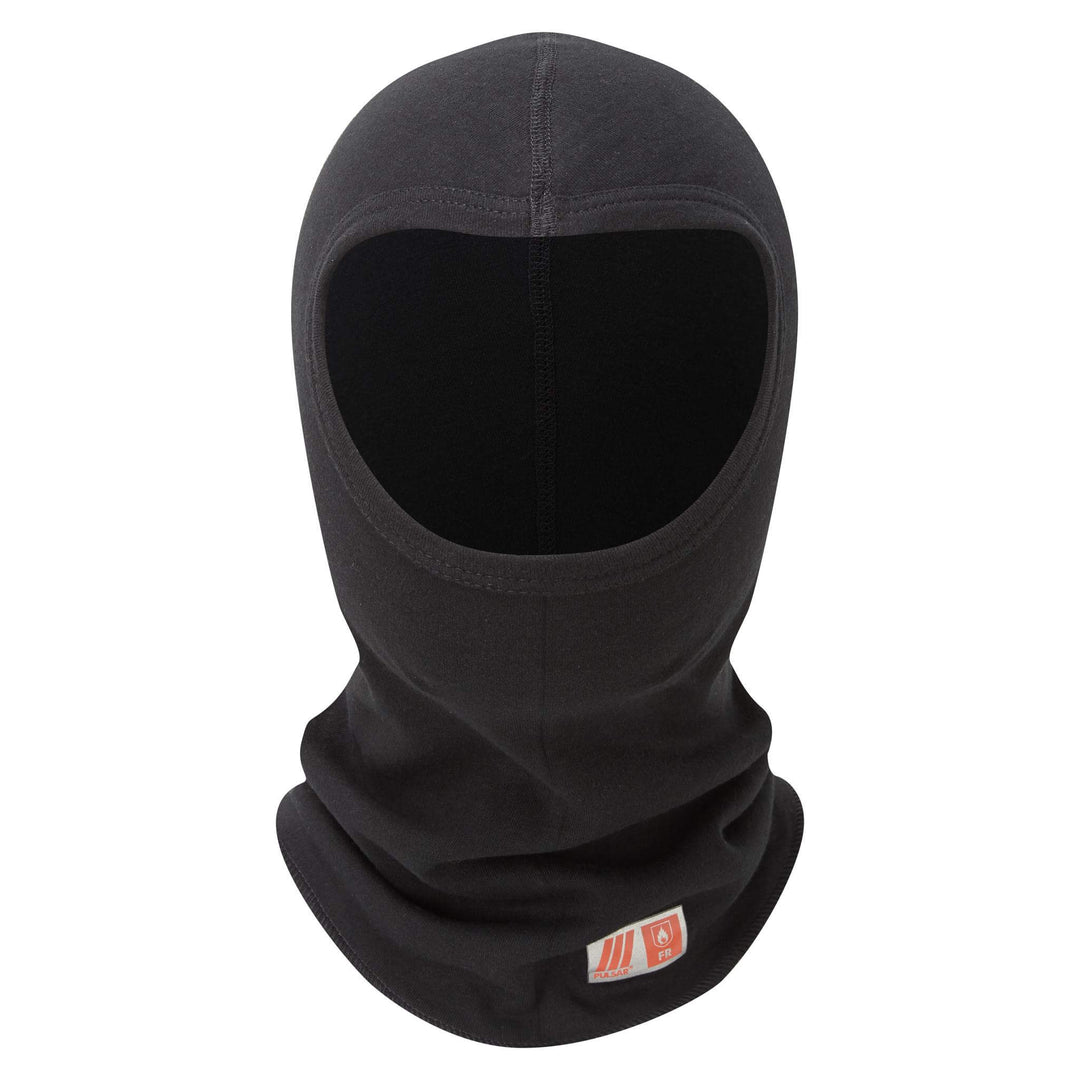 PULSAR XFRC14 Flame Retardant Balaclava Black Front.jpg #colour_black