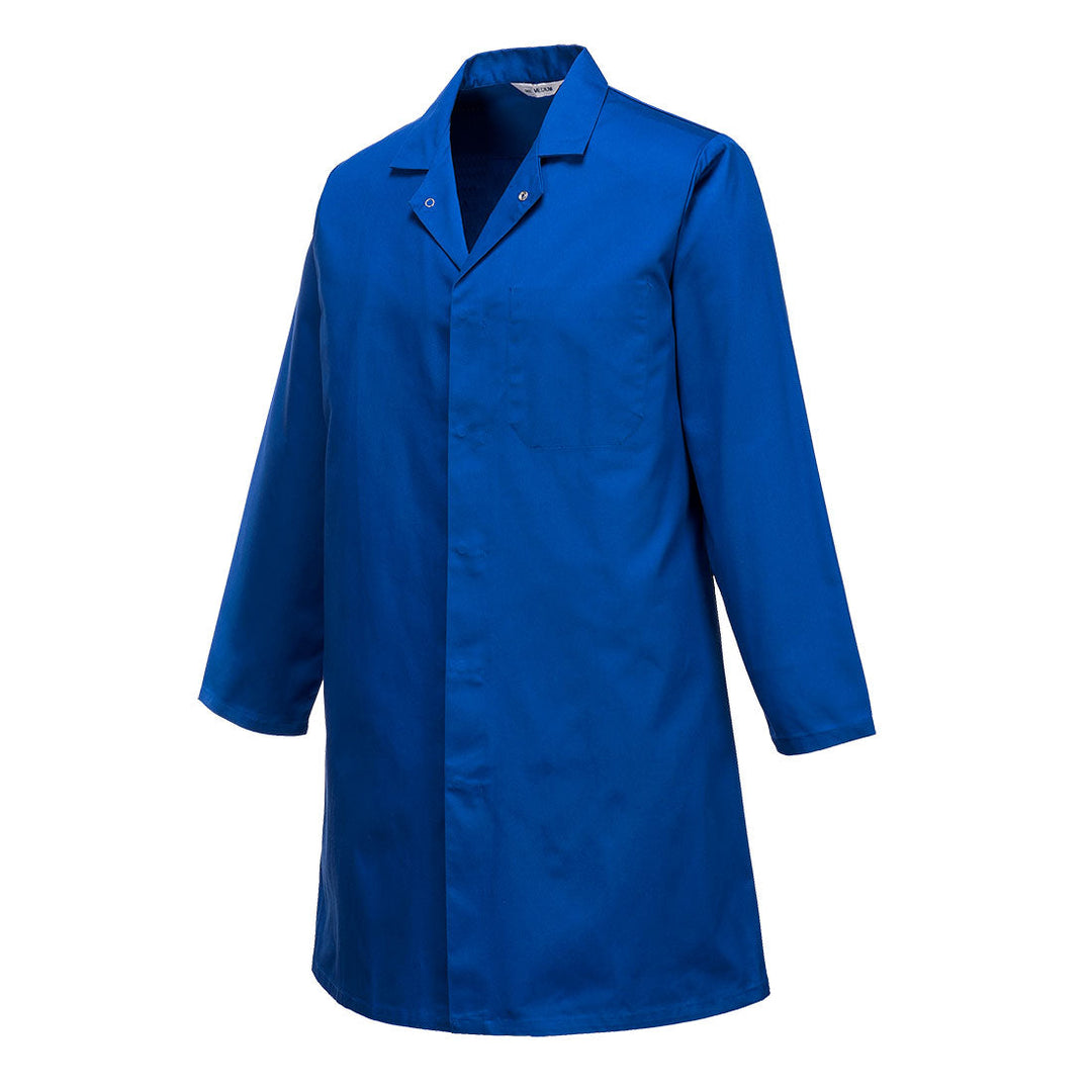 Portwest 2202 Men’s Food Coat 1#colour_royal-blue 2#colour_royal-blue