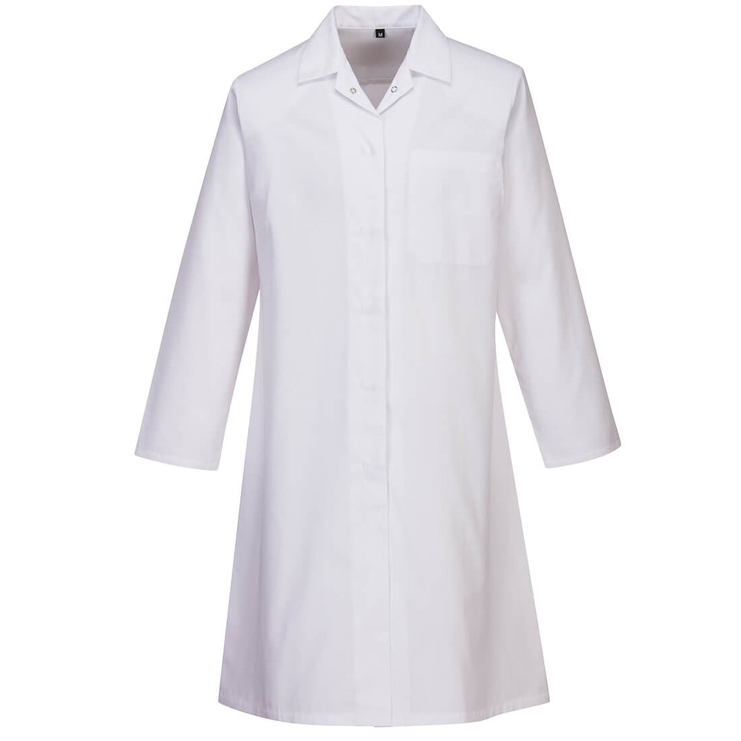 Portwest 2205 Ladies Food Coat 1#colour_white