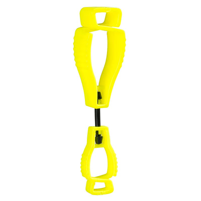 Portwest A002 Metal Free Glove Clip 1#colour_yellow