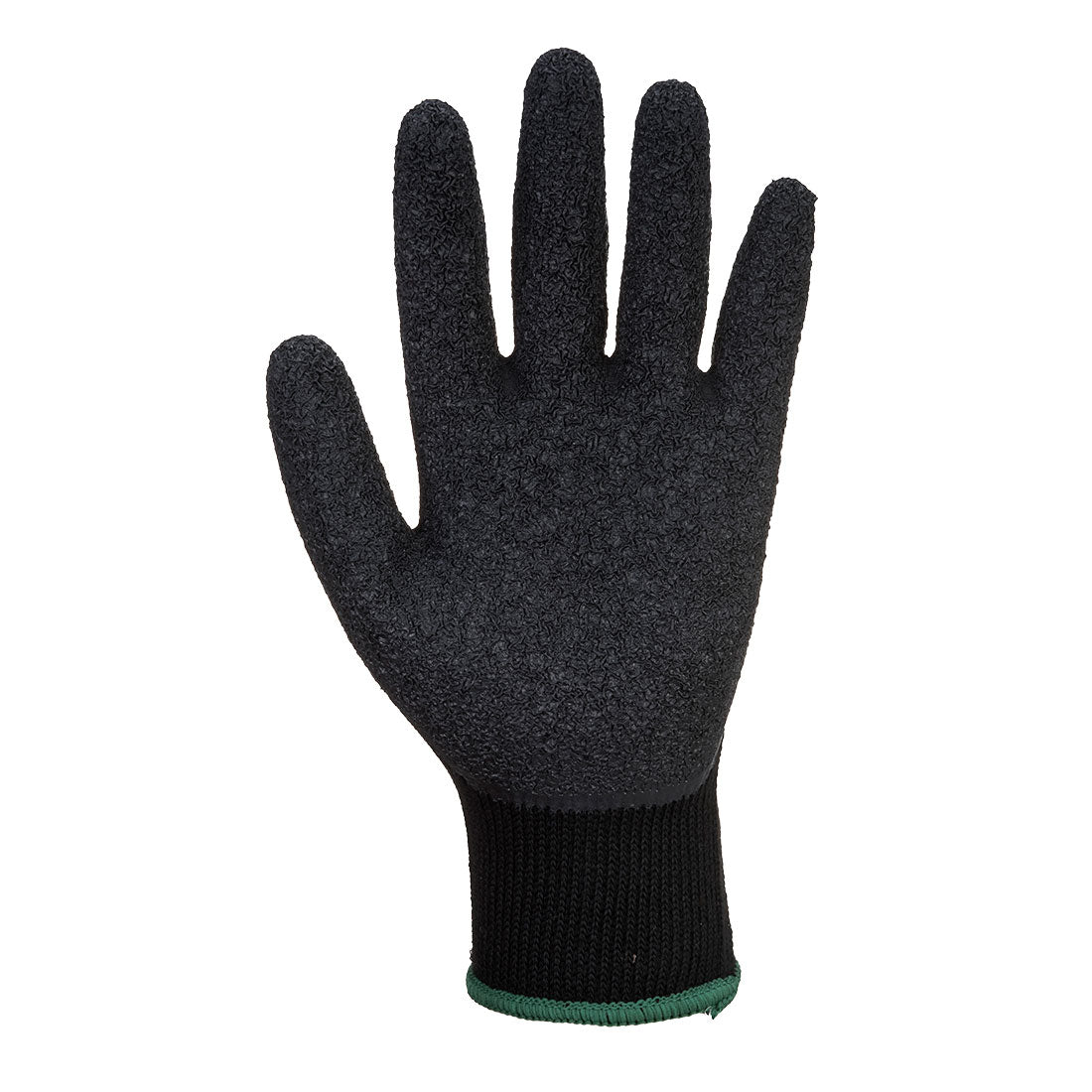Portwest A100 Grip Latex Gloves 1#colour_black 2#colour_black