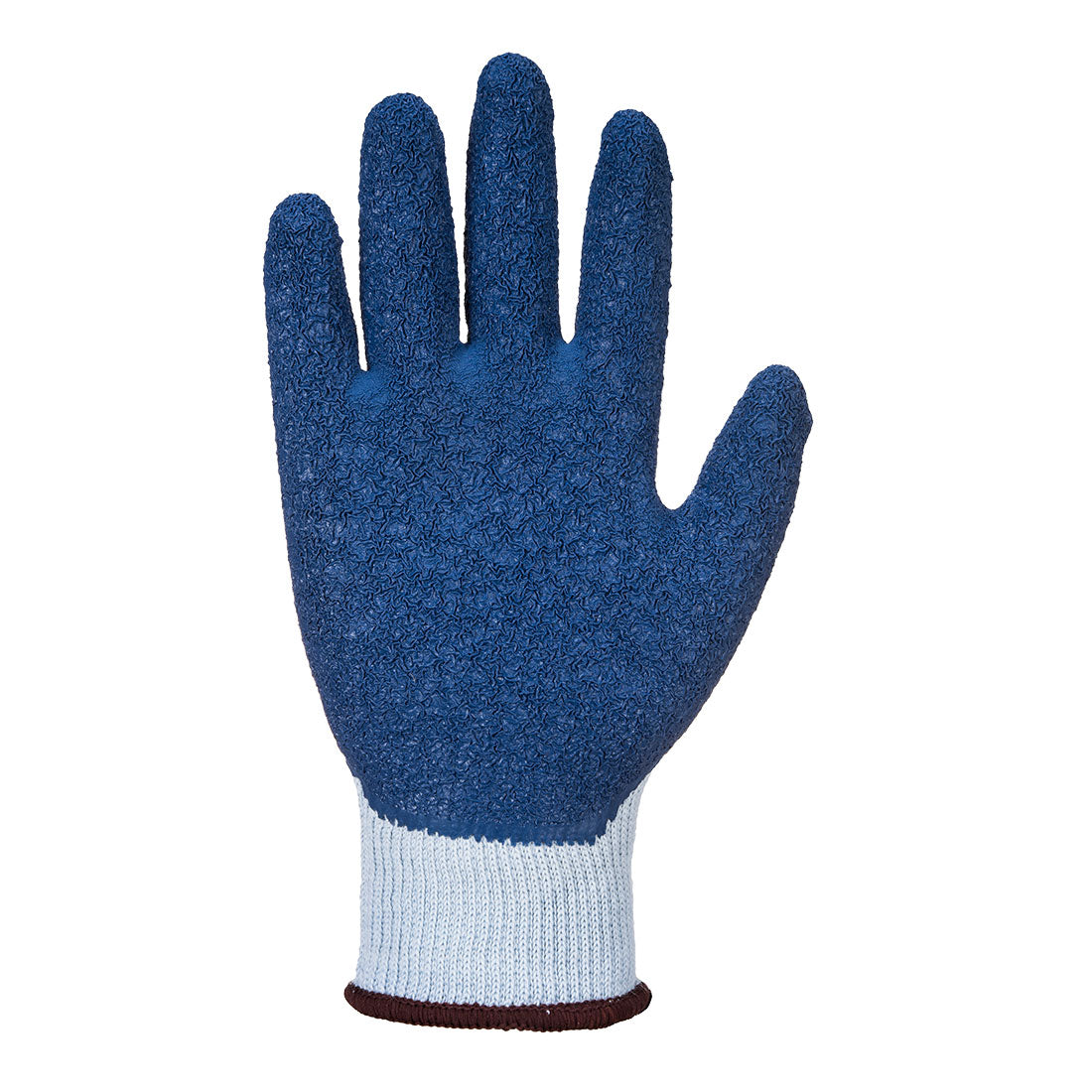 Portwest A100 Grip Latex Gloves 1#colour_grey-blue 2#colour_grey-blue