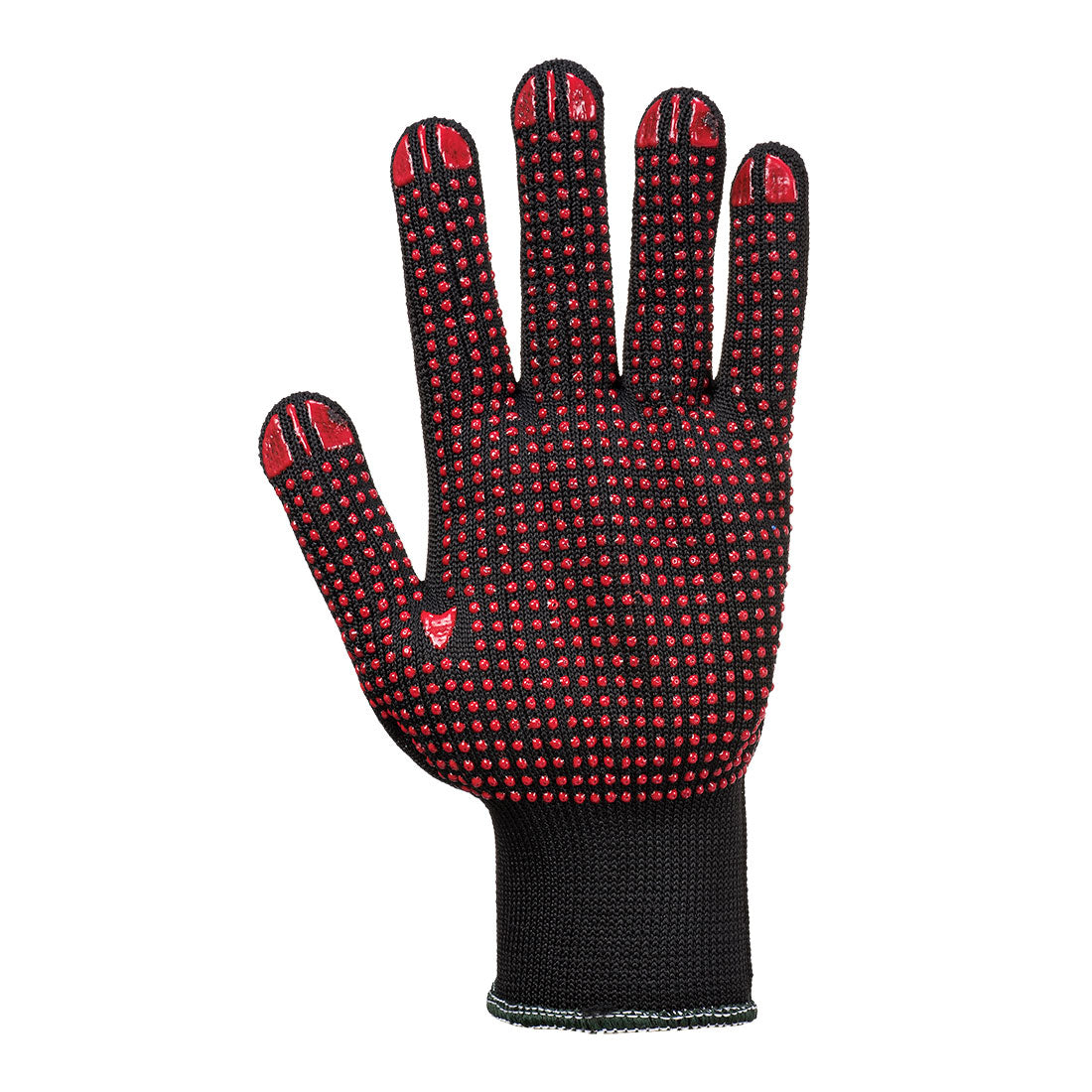 Portwest A110 Polka Dot Gloves 1#colour_black 2#colour_black