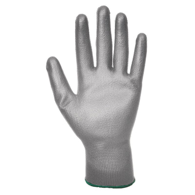 Portwest A120 PU Palm Gloves 1#colour_grey 2#colour_grey