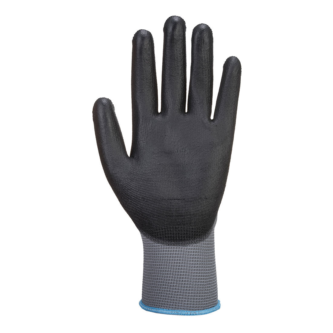 Portwest A120 PU Palm Gloves 1#colour_grey-black 2#colour_grey-black