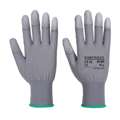 Portwest A121 PU Fingertip Gloves 1#colour_grey