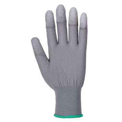 Portwest A121 PU Fingertip Gloves 1#colour_grey 2#colour_grey