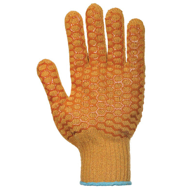 Portwest A130 Criss Cross Gloves 1#colour_orange 2#colour_orange