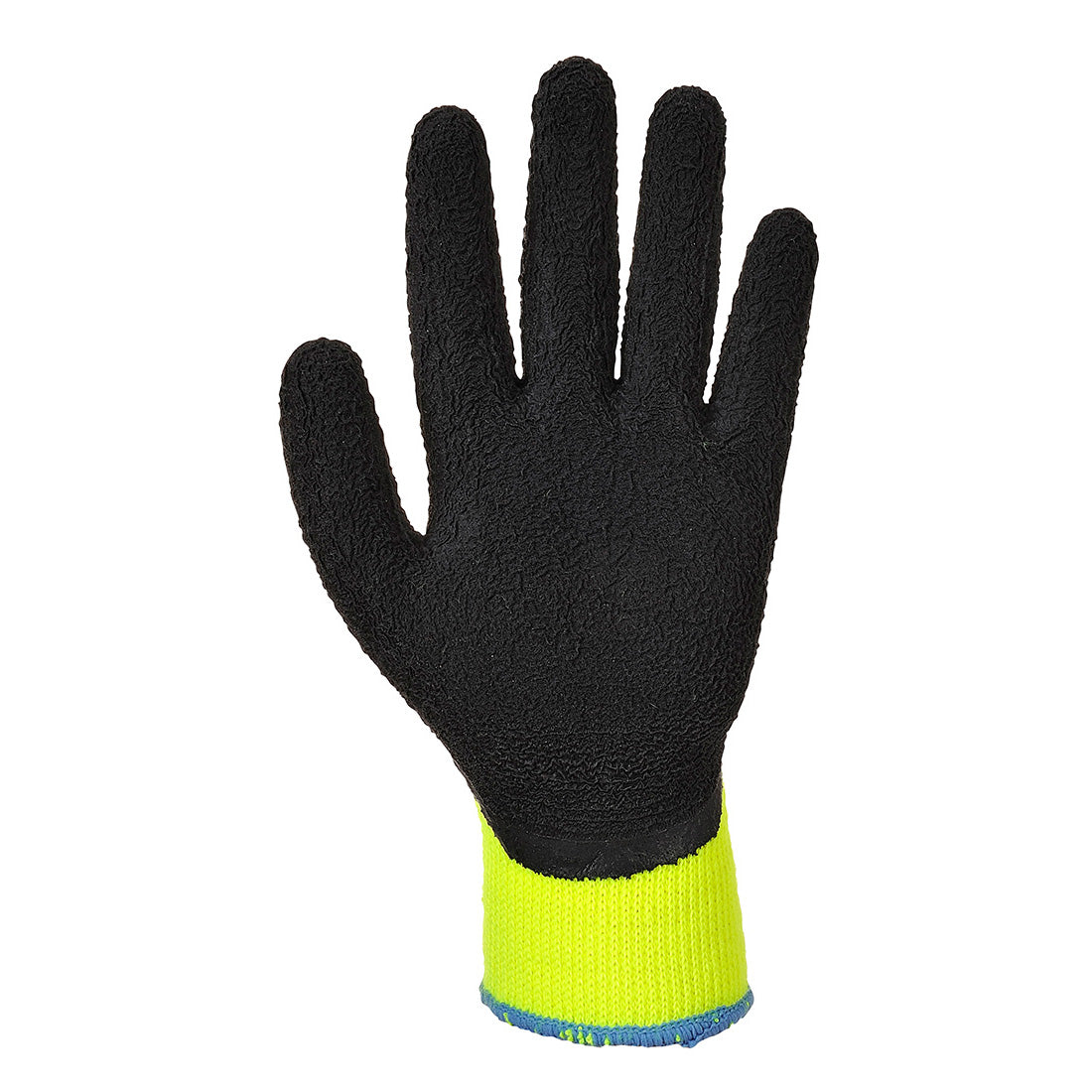 Portwest A143 Thermal Soft Grip Gloves 1#colour_yellow-black 2#colour_yellow-black