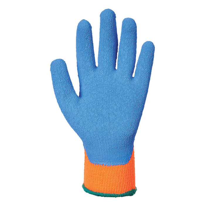 Portwest A145 Cold Resistant Grip Gloves 1#colour_orange-blue 2#colour_orange-blue