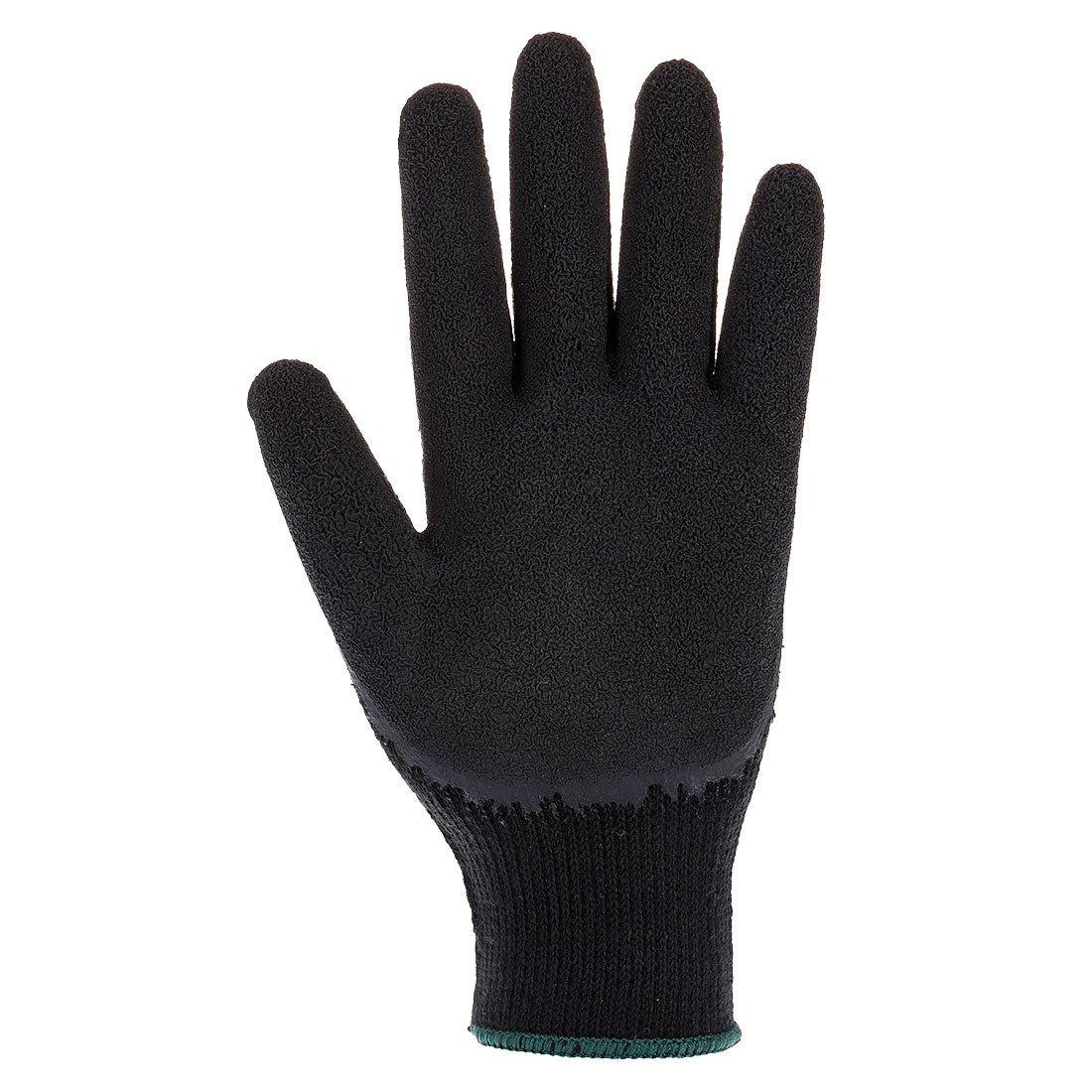Portwest A150 Classic Grip Latex Gloves 1#colour_black 2#colour_black
