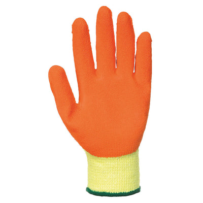 Portwest A150 Classic Grip Latex Gloves 1#colour_orange 2#colour_orange