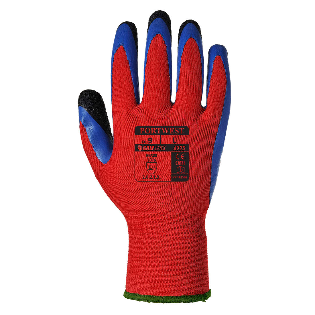 Portwest A175 Duo-Flex Gloves 1#colour_red-blue