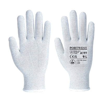Portwest A197 Antistatic Shell ESD Gloves 1#colour_grey