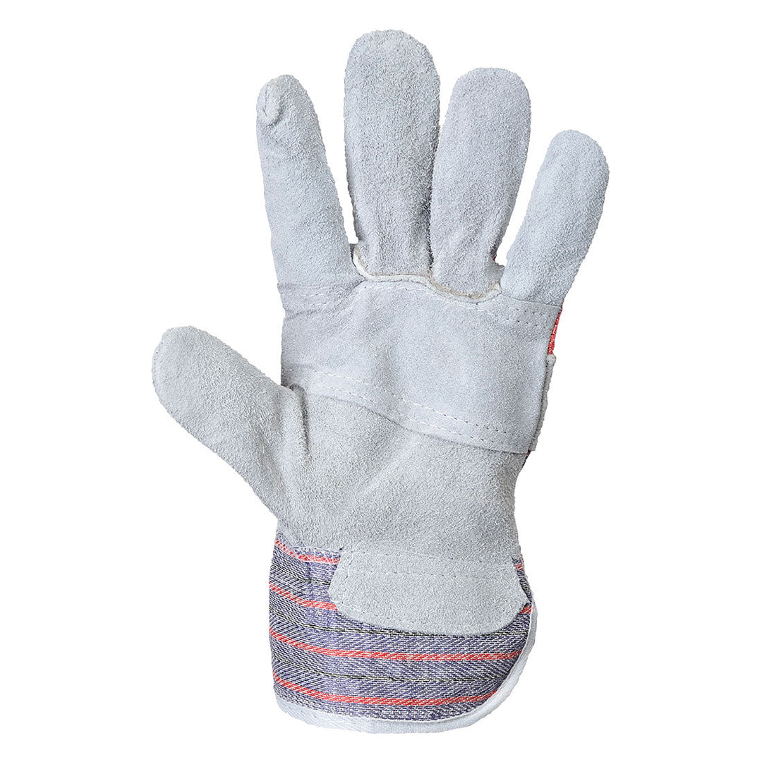 Portwest A209 Classic Canadian Rigger Gloves 1#colour_grey 2#colour_grey