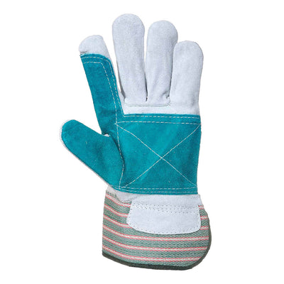 Portwest A229 Classic Double Palm Rigger Gloves 1#colour_green 2#colour_green