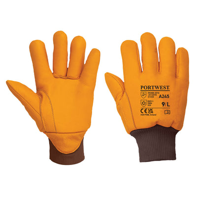 Portwest A245 Antarctica Insulatex Cold Resistant Gloves 1#colour_tan