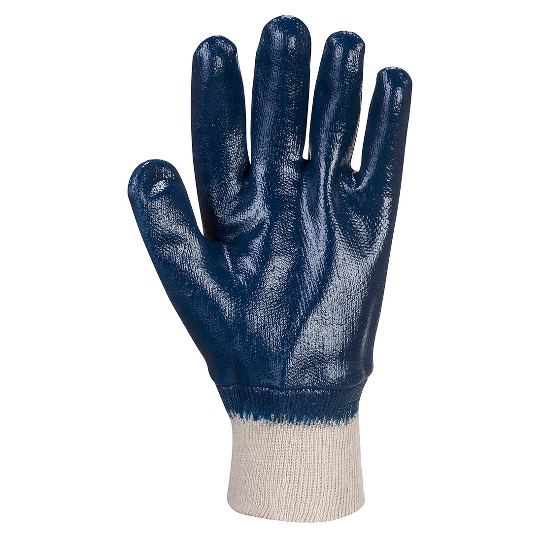 Portwest A300 Nitrile Knitwrist Gloves 1#colour_navy 2#colour_navy