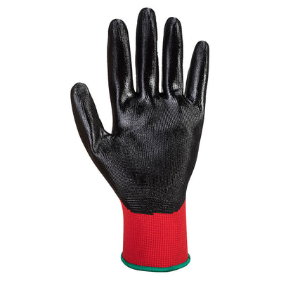 Portwest A310 Flexo Grip Nitrile Gloves 1#colour_red-black 2#colour_red-black