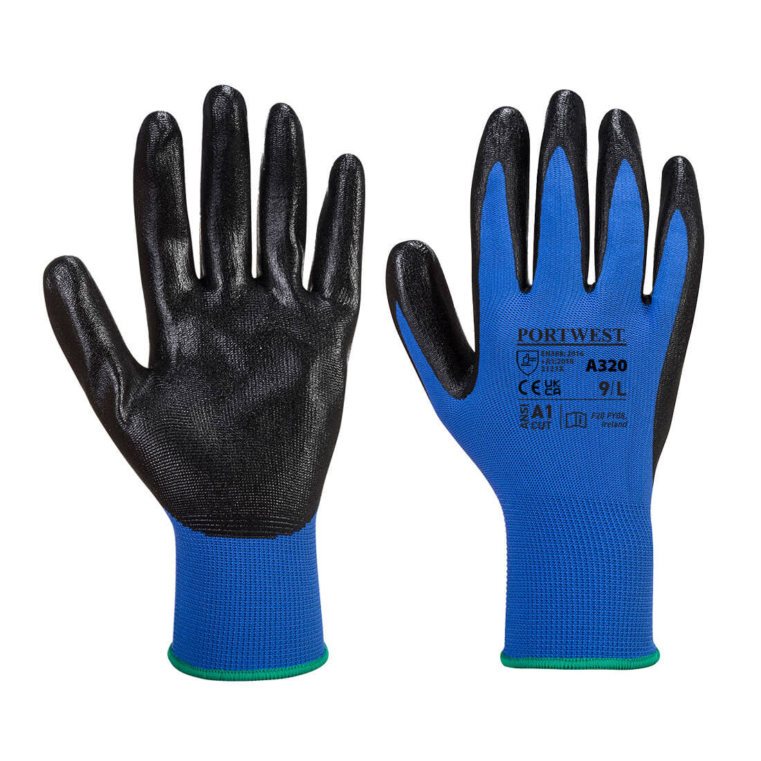 Portwest A320 Dexti-Grip Gloves 1#colour_blue