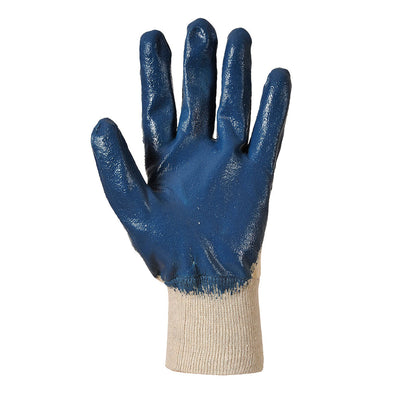 Portwest A330 Nitrile Light Knitwrist Gloves 1#colour_navy 2#colour_navy