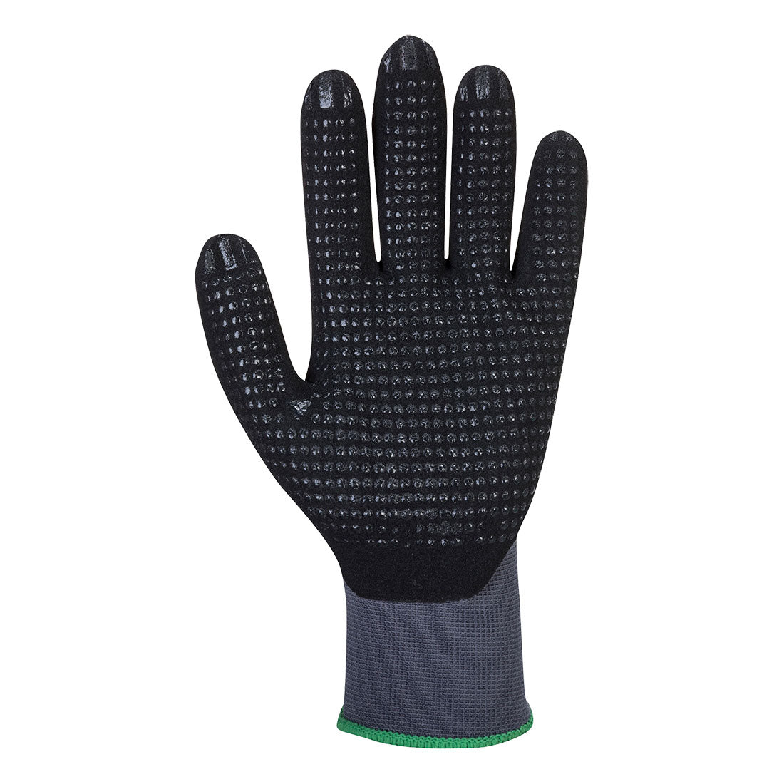 Portwest A351 DermiFlex Plus Gloves 1#colour_grey-black 2#colour_grey-black