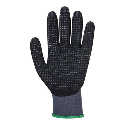 Portwest A353 DermiFlex Ultra Plus Gloves 1#colour_grey-black 2#colour_grey-black