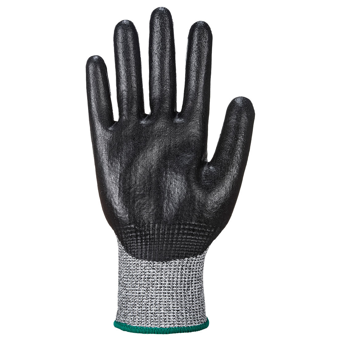 Portwest A621 Cut Resistant 3/4 Nitrile Foam Gloves 1#colour_black 2#colour_black