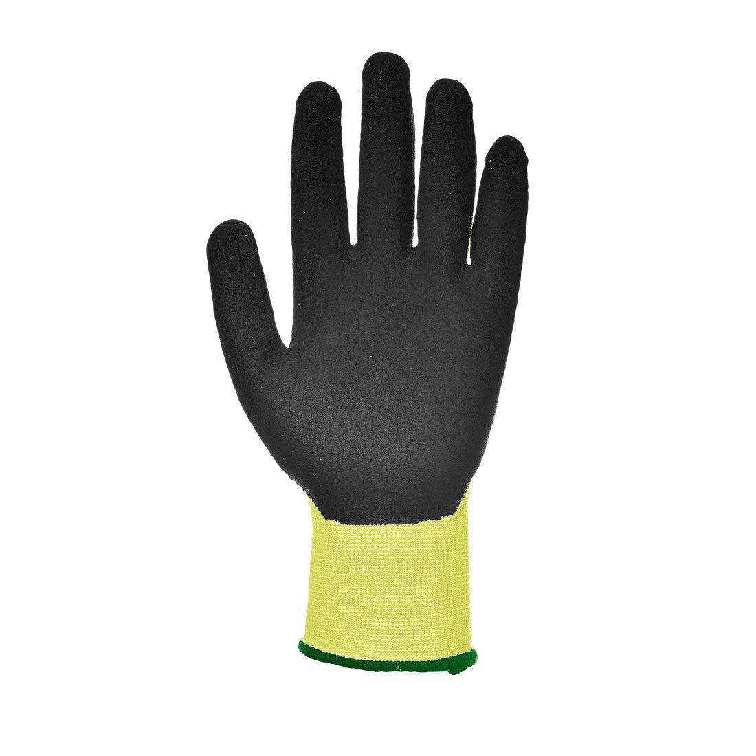 Portwest A625 Vis-Tex Cut Resistant PU Gloves 1#colour_yellow-black 2#colour_yellow-black