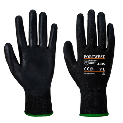 Portwest A635 Eco Cut Resistant Gloves 1#colour_black