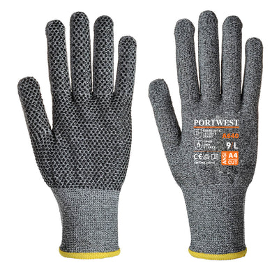Portwest A640 Sabre-Dot Cut Resistant Gloves 1#colour_grey