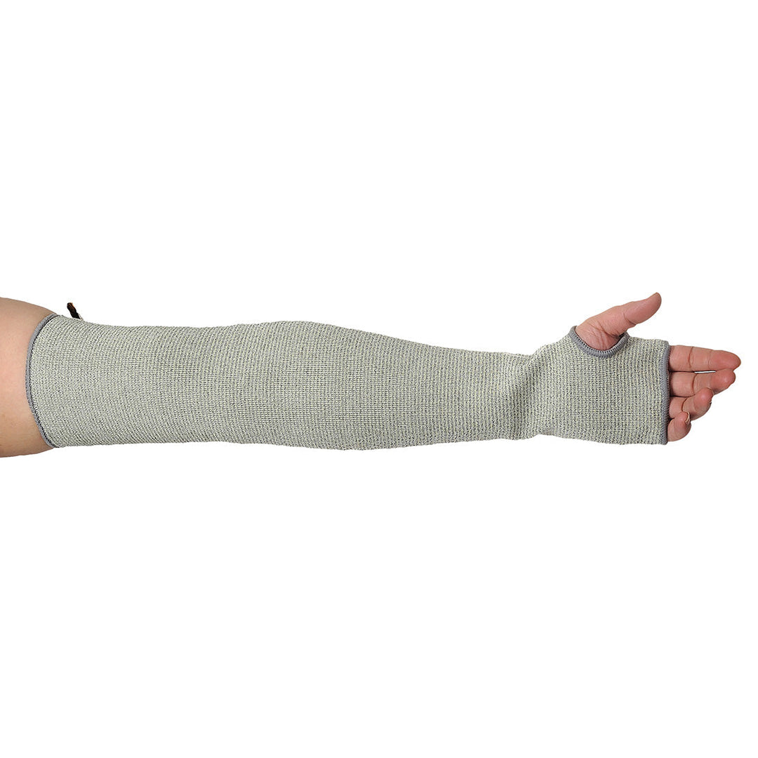 Portwest A691 22 Inch (56cm) Cut Resistant Sleeve 1#colour_grey 2#colour_grey