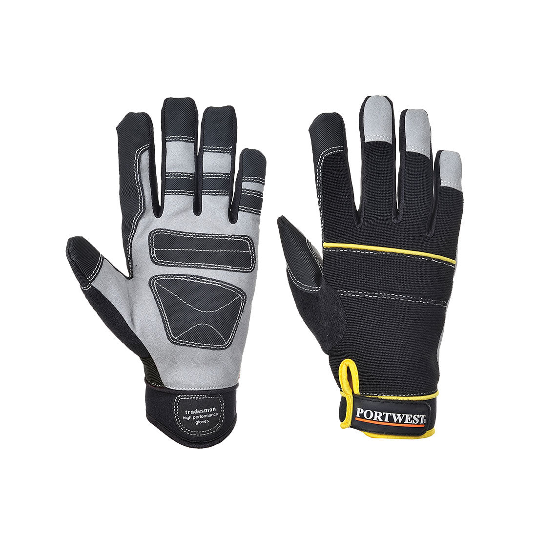 Portwest A710 Tradesman High Performance Gloves 1#colour_black